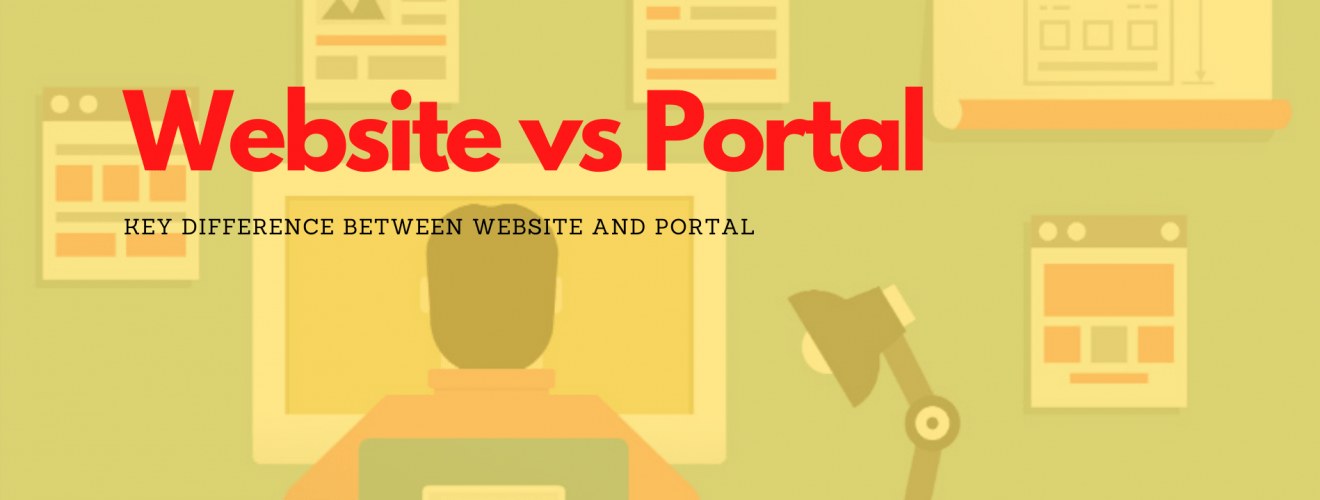 Website vs portal