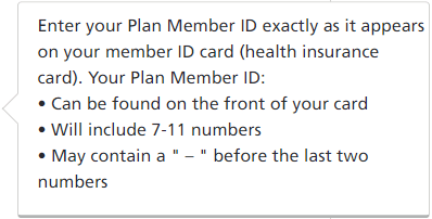 Plan Member ID