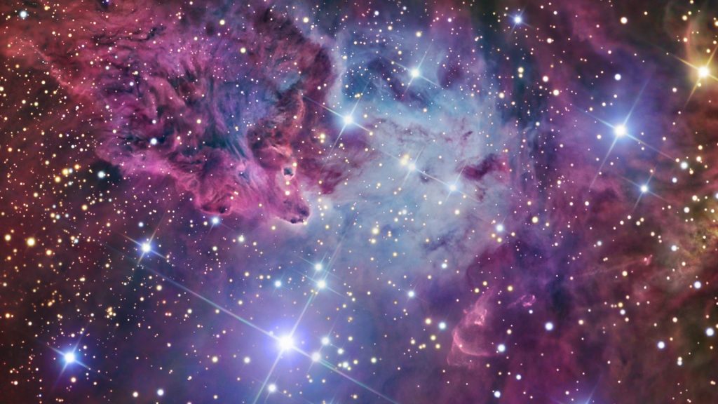 Fox Fur Nebula : Fox Fur Nebula in the Monoceros Constellation ...