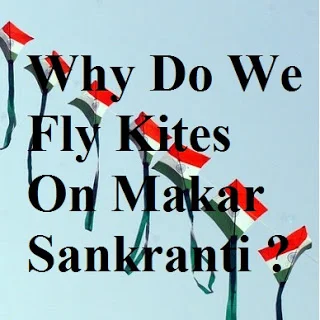 Why do we fly kites on uttarayan ?