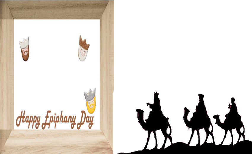 Epiphany day frame 