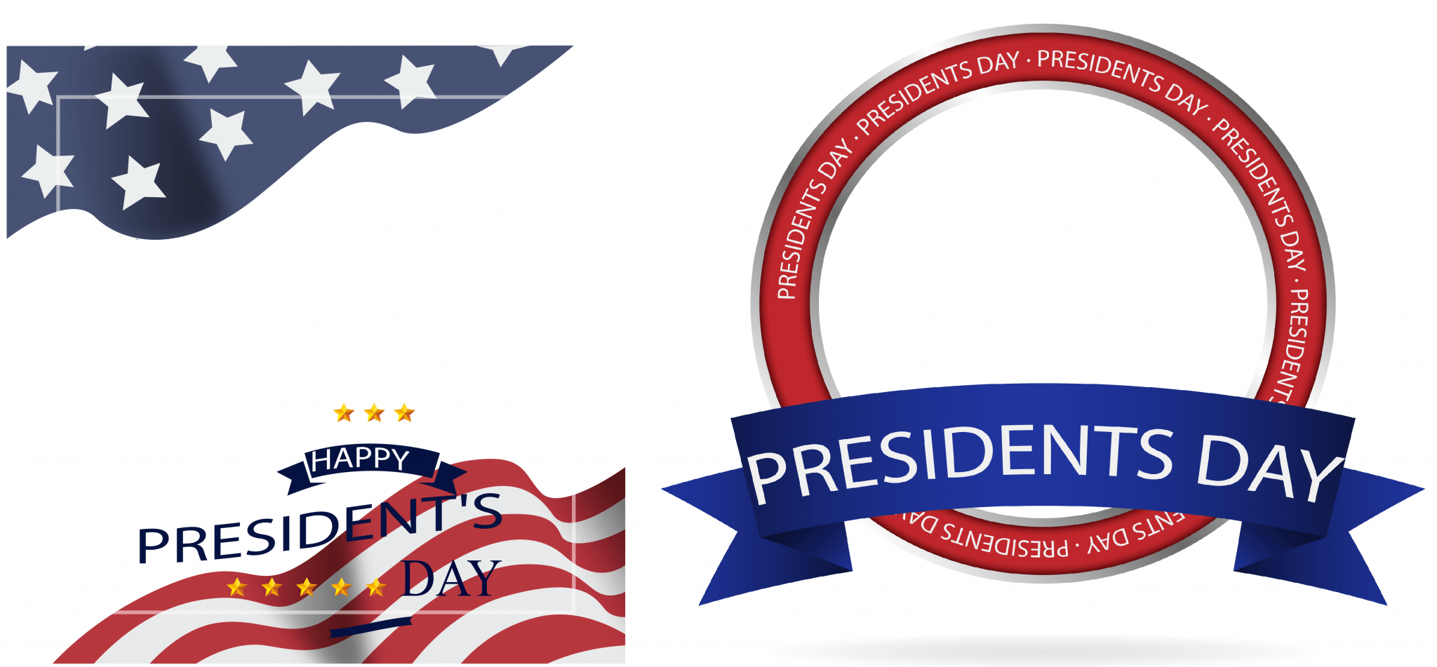 Presidents Day Frame Template Printable