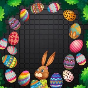 Easter Eggs Frame