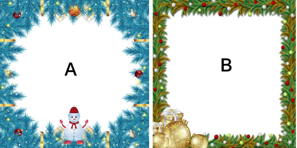 Merry Christmas FB Profile Picture Frame Filter Overlay