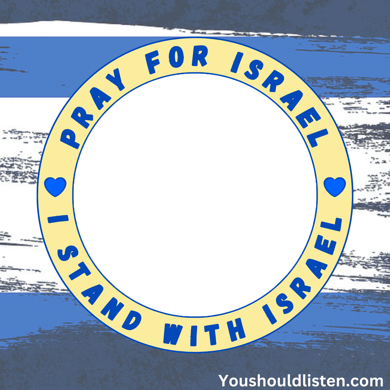 Israel Profile Picture Frame : I Stand With Israel Frame ...