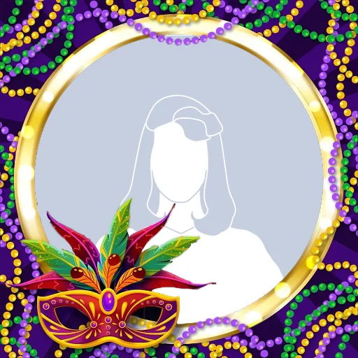 Mardi Gras Frames